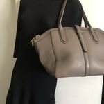 J.Crew Large Light Brown Leather Trapeze Tote Photo 2