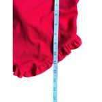 SheIn  Women's Red Ruffled Tube Top Photo 3