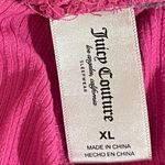 Juicy Couture Pink Pajama Jogger Drawstring Pants Black and White Side Logo XL Photo 6