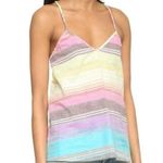 Mara Hoffman Gauze Rainbow Stripe Tank Top XS Photo 0