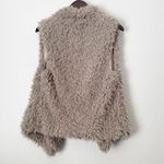 Billabong Faux Fur Sherpa Open Vest Small Photo 5