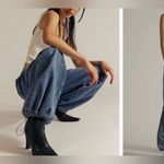 Free People NWT  We The Free Atlas Parachute Jeans Explorer striped blue - Medium Photo 5