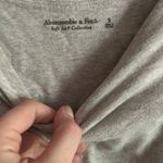 Abercrombie & Fitch Abercrombie Grey Sleeveless Bodysuit Photo 1