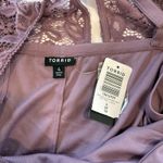 Torrid NWT Lilac Purple Stretch Lace Pockets Skater Dress Size 4X Photo 12