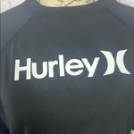 Hurley Women's Black Long Sleeve Rash Guard Photo 2