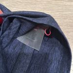 Terez BNWT  TLC Crop Top in Heather Navy Blue Size L Photo 3