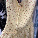 Free People Women's Yellow Dress Photo 2