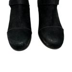 Joie  Gypsy Ankle Boot Size 36 US 6 Black Suede Leather Bootie Low Heel Photo 3