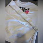 Taylor Swift  White Crewneck Eras Tour Midnights Adult XL Long Sleeve Official. Photo 7