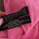 Ralph Lauren Vintage Black Label Linen Viscose Pink Wide Leg Pants 2 Photo 6