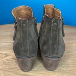 Frye & Co. Judith Double Zip Suede Heeled Western Boot Olive Green Women’s 7 Photo 2