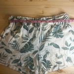 Cali 1850 Size Large  Linen Blend Shorts with Belt Photo 2