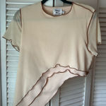 Princess Polly  Crop Top Brown Photo 0