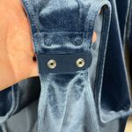 Old Navy  Bodysuit Womens XXL Blue Velvet Square‎ Neck Long Sleeve Stretch Dressy Photo 5