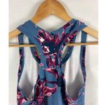 DSG Floral Print Racerback Athletic Tank Size Medium Photo 3