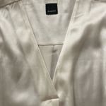 Pinko Silk Satin Stretch Cream V Photo 3