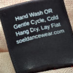 Soel Dancewear red leotard. Fully lined. Ruched sides. Size small Photo 5