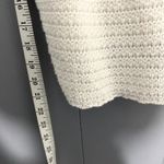 Aerie  White Knit Chunky Boho Summer Beach Cropped Tank Top L Photo 3