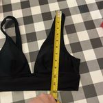 Aerie Women’s Black Plunge Bikini Top Size Small Photo 10
