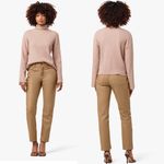 joe's jeans NWT JOE'S THE HONOR HIGH RISE VINTAGE STRAIGHT ANKLE JEANS  VEGAN LEATHER Photo 1