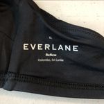 Everlane The Square-Neck Bikini Top Removable Pads Adjustable Black XL Photo 6