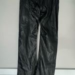 Revice Denim NWT Revice Venus flares supernova faux leather pants black size 26 Photo 5