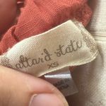 Altar'd State Altar’d State Ruffled‎ Sleeve Mini Dress in Rust Photo 3