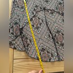 Chic Geometric Print Tunic Top Pink Size M Photo 10