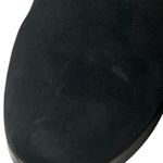 J. Crew Women’s Quinn Black Suede Ankle Boots Size 7 Block Heel Side Zip Booties Photo 5