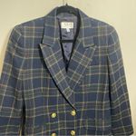 Talbots  Vintage Plaid Wool Blazer size 8 petite Photo 0