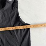 44 North Hooded Vest Dress Sleeveless Black Zip Pockets Womens Medium‎ Photo 9