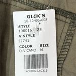 Active USA Olive Camo Utility Vest Hooded Sleeveless Jacket M NWT Military Style Photo 8