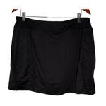 Tangerine  plus size Black Active Skort Skirt zip pocket shorts under size XXL Photo 0