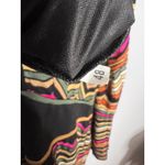 Missoni  Size 48 Merino Wool Blend Zigzag Knit V-Neck Dress Long Balloon Sleeve Photo 5