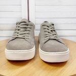 Toms  Lenox Braided Suede Lace Up Sneaker Shoes Desert Taupe Tan 8.5 Photo 2