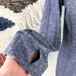 Lululemon Run Briskly 1/2 Zip Pullover Heather Blue Sz 10 Photo 6