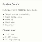 Anthropologie  Essentiel Antwerp Wide-Leg Beach Pants NEW Size 10 Photo 5