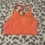 MTA Sport  Vibrant Orange Sports Bra Photo 0