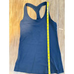 Lululemon hip Length Racerback Tank Top in Black Size S/M Photo 3