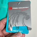 Free Country 2 Piece Swimsuit Tank & Boy Shorts Size XL 16 Aqua Photo 4