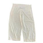 Jams World  White Straight Leg Drawstring Waist Trouser Pant Size Small Photo 2