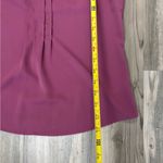 Allegra K  Ruffled Sleeveless Blouse - Purple NWT Photo 4