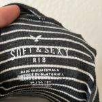 American Eagle  Soft and Sexy Rib Cutout Long sleeve Photo 2