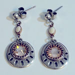 Franck Herval Vintage Silver‎ Earrings Silver Photo 0