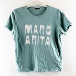 Mother The Lil Goodie Goodie Short Sleeve Crewneck Graphic Margarita Tee Shirt M Green Size M Photo 1