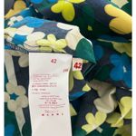Marni Green Blue Yellow Floral Print Cotton‎ T Photo 5