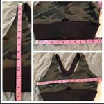 Gottex X by Keyhole Racerback Sports Bra Military Camo Print Green S Photo 10