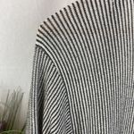 Anthropologie Black & White Stripe Open Front Sweater by Sunday In Brooklyn S Photo 2