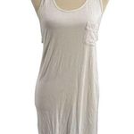 LA Made White Strappy Back Knit Dress Small Photo 0