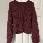 Grey Bandit  Jacie Sweater in Burgundy Photo 0